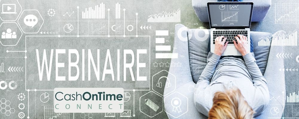 Webinaire CashOnTime Connect - Mardi 26 novembre